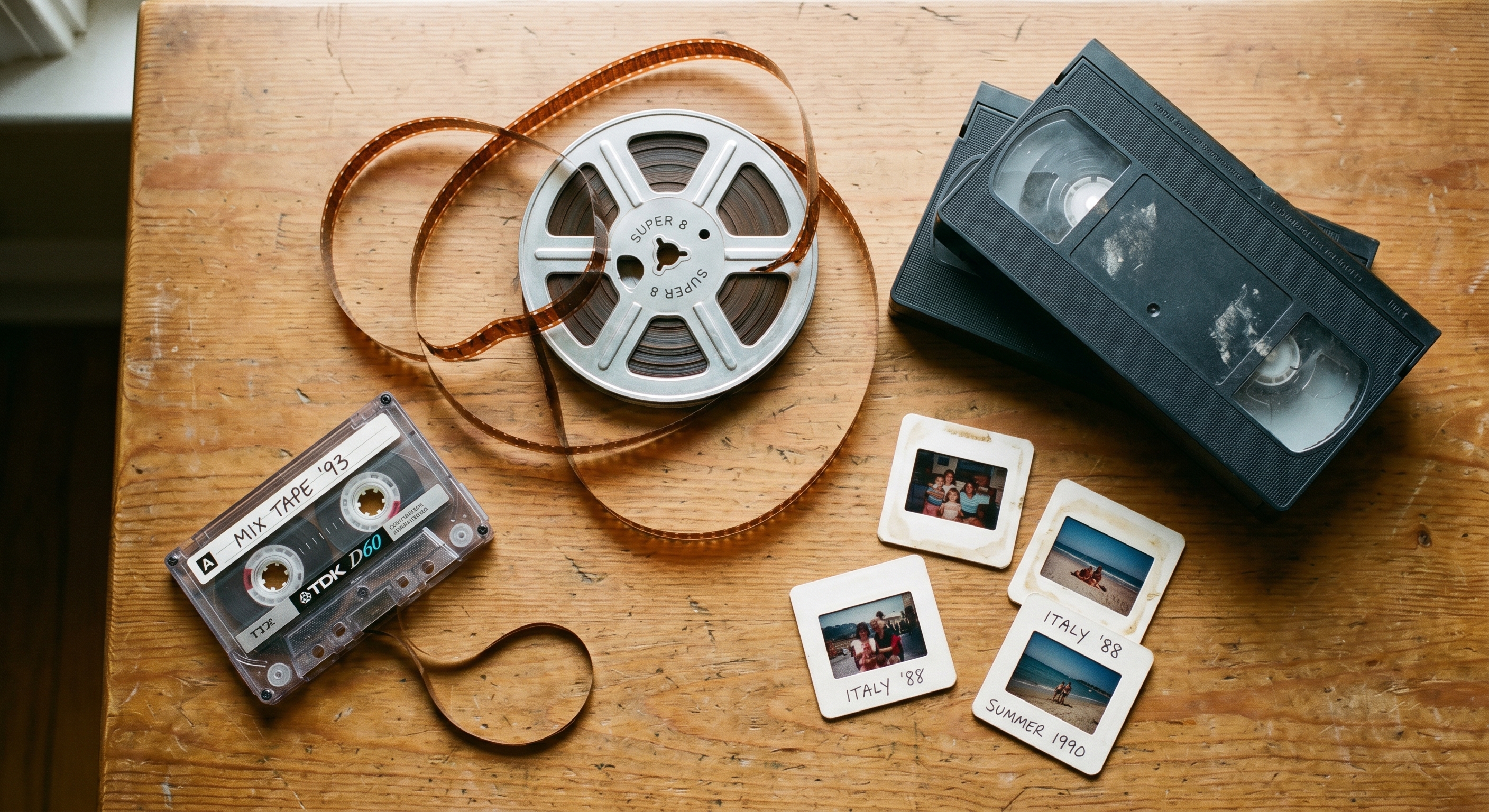 De quand date ma cassette, pellicule ou diapositive ?